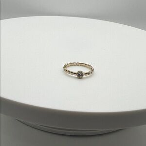 334. QUDO 18k‎ gold plated ring